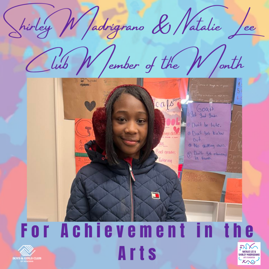 December 2024 Arts Foundation Monthly Club Member
